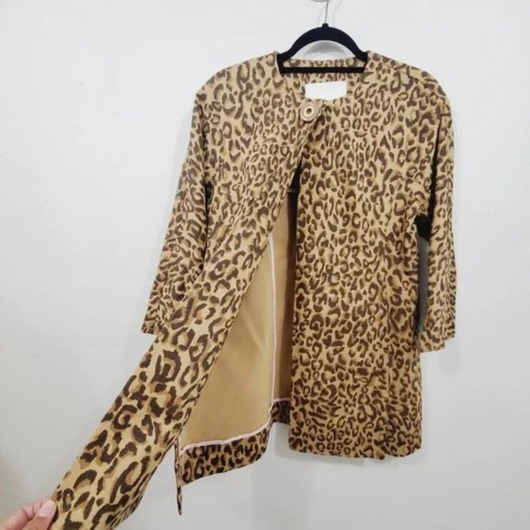 New * CAbi Leopard Estate Jacket - Picture 6 of 8
